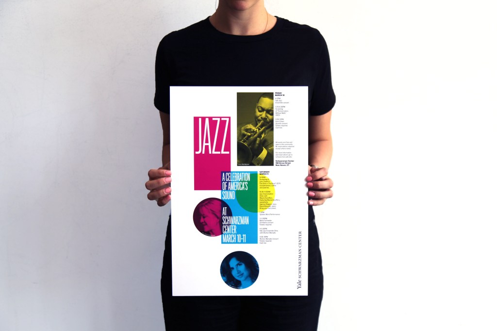 Designed by Yale Schwarzman Center - Brand Identity, Pentagram Design
